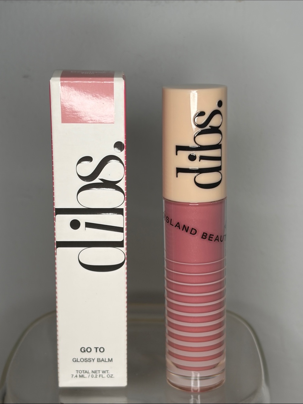 Dibs Go To Glossy Balm — Effortless Pink